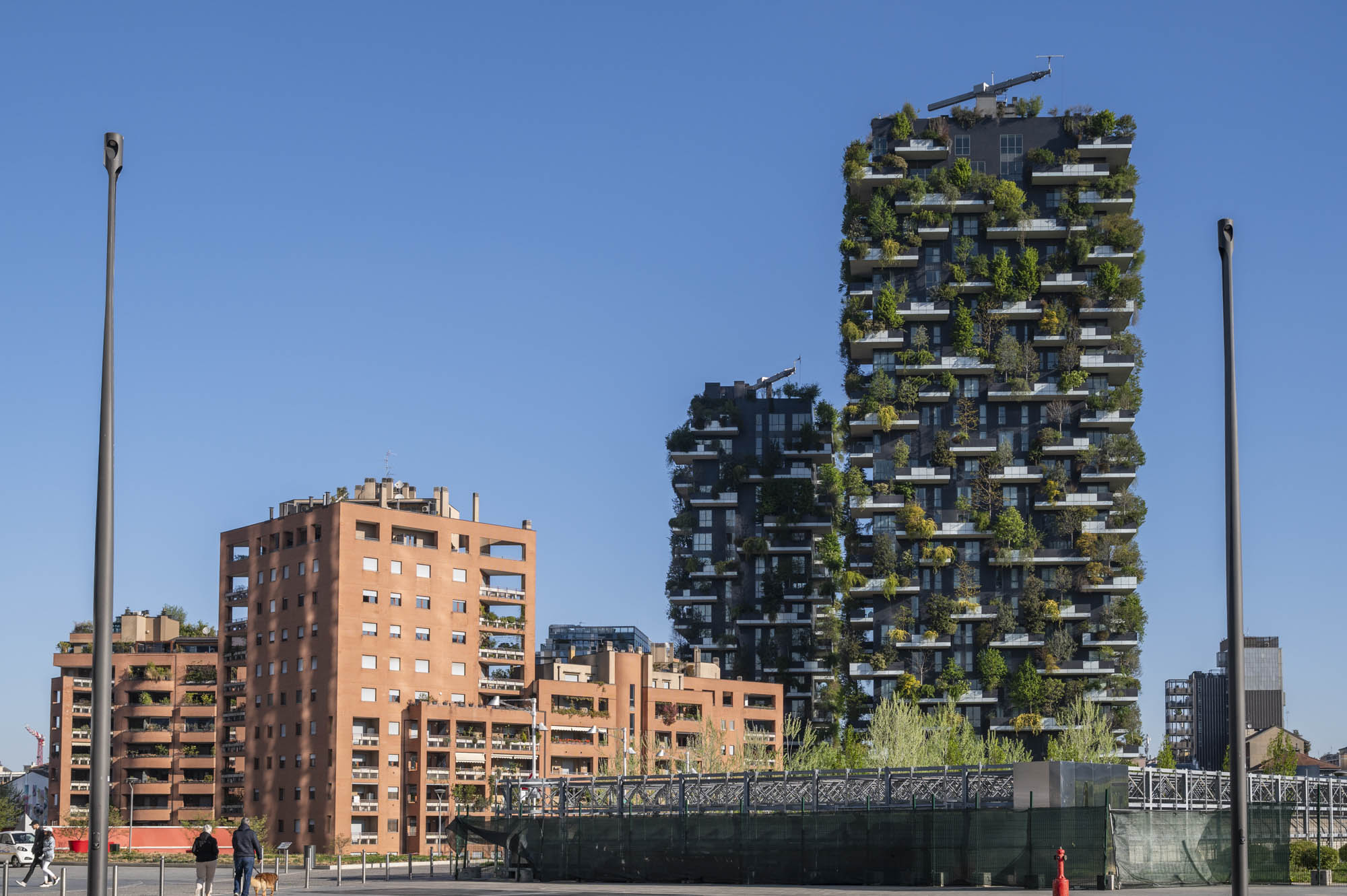 architettura-Milano-bosco-verticale fotografia di architettura a Milano, palazzi del Bosco Verticale e contesto